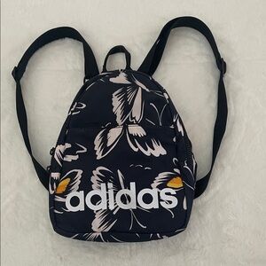 Adidas SMALL Black and White Butterfly Backpack